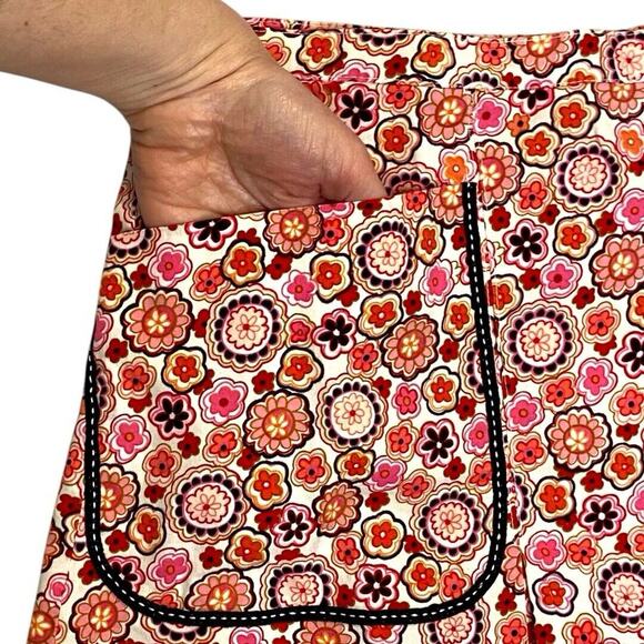 Vintage Floral A-Line Skirt Womens M Retro 60s 70s Phoebe Buffay‎ Cottage Fairy - Picture 4 of 9